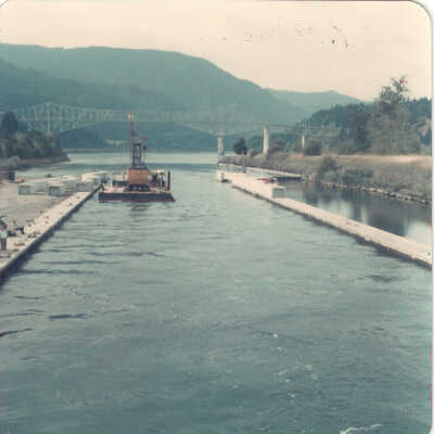 Updates, Construction of the Cascade Locks,
