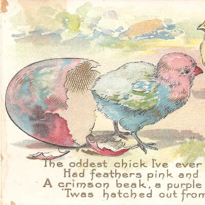 Postcard, Easter