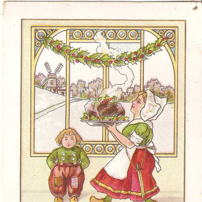 Postcard, Christmas