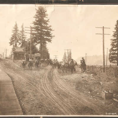 Photograph, Cascade Locks, 1919