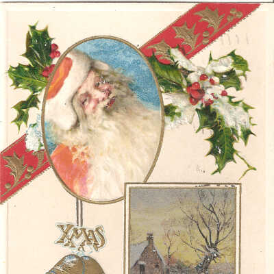 Postcard, Christmas, 1915