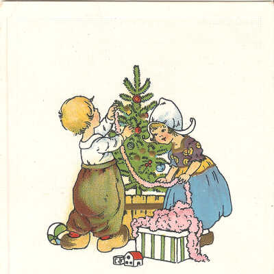 Postcard, Christmas, 1915