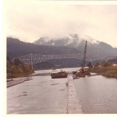 Updates, Construction of the Cascade Locks,