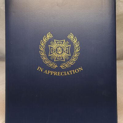 Document, Award, VFW 3051,