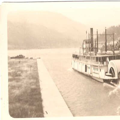 Photograph, Sternwheeler, Cascade Locks and Canal