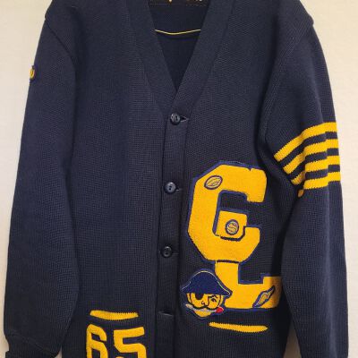 Sweater, Lettermans Sweater, CLHS, 1965