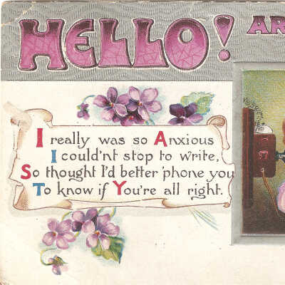 Postcard, 1913