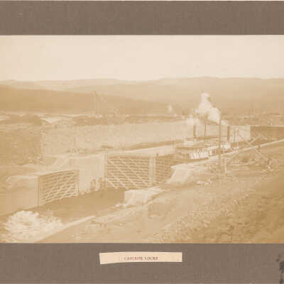 Photograph, Cascade Locks and Canal