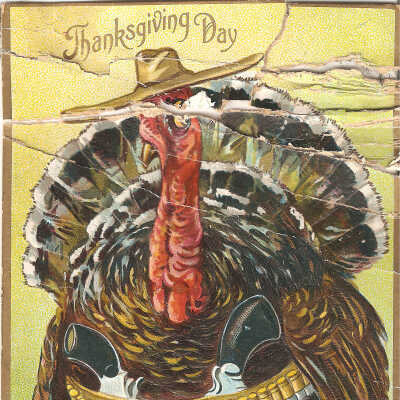 Postcard, Thanksgiving, 1910
