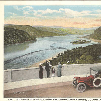 Postcard, Crown Point,