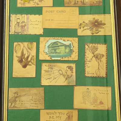 Postcards, Leather