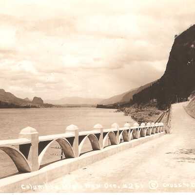 Postcard, Columbia River Highway