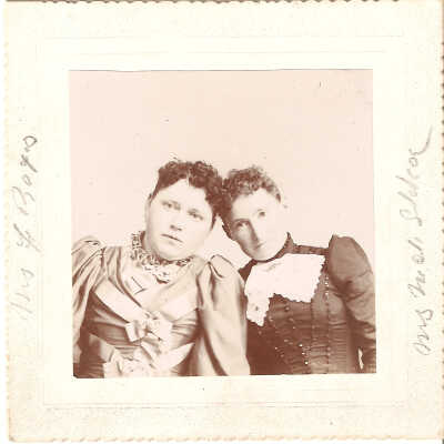 Photo, Mrs. S And Mrs. B
