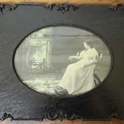Ullman Print in frame, 1899