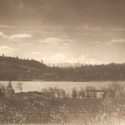Postcard, Mt. Hood, 1913