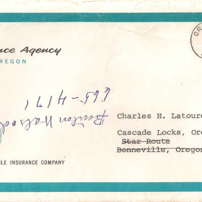 Documents, Latourell Estate, Insurance