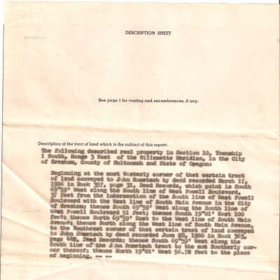 Document, Property Insurance, Latourell Estate