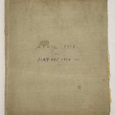 O.W.R.&N.Co Payroll Ledger 1918-1920