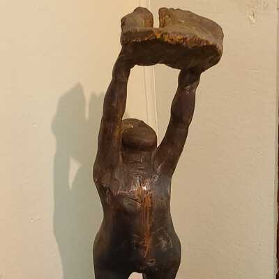 Craved Wood Statue