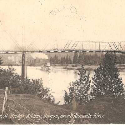 Postcard, Albany Oregon