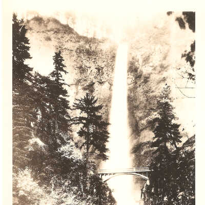 Post Card, Multnomah Falls
