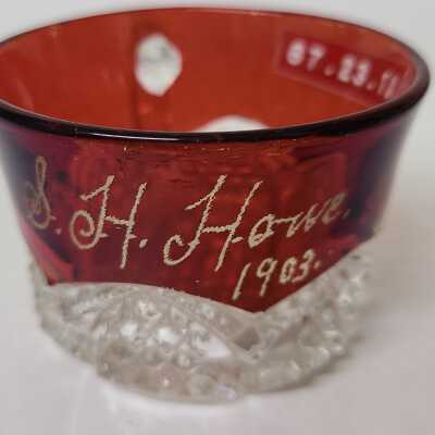 Glass Tea Cup, Howe 1903