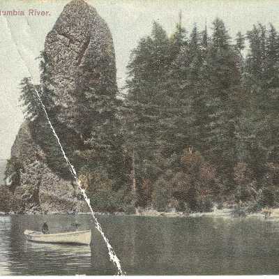 postcard, Rooster Rock
