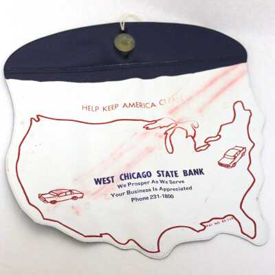 Promotional item, West Chicago State Bank