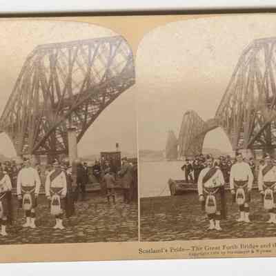 d – “Scotland’s Pride – The Great Forth Bridge and the Highland Kilt” 1896