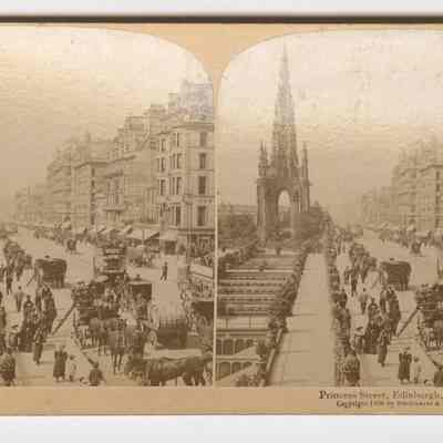 e – “Princess Street, Edinburgh, Scotland” 1896