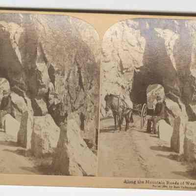 f - "Along the Mountain Roads of Western Norway" 1894