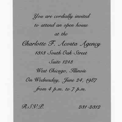 Invitation