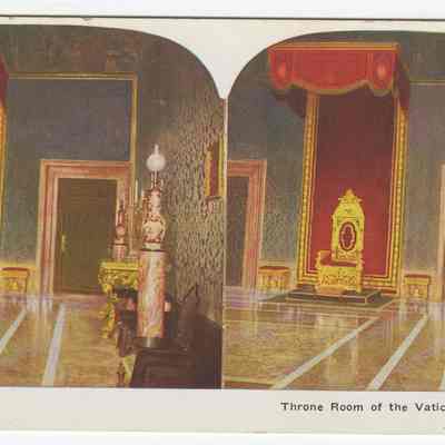 d - "Throne Room of the Vatican, Rome"