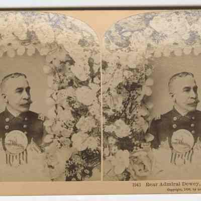 b - "Rear Admiral Dewey, the Hero of Manila" 1898