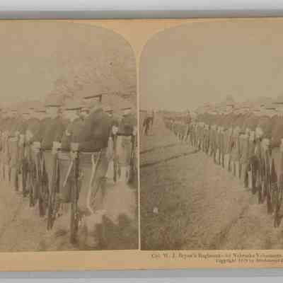b – “Col. W. J. Bryan’s Regiment – 3d Nebraska Volunteers – Camp Columbia, Havana Cuba