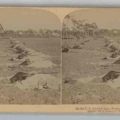 i – “On the US Skirmish Line – Ready for the Enemy”