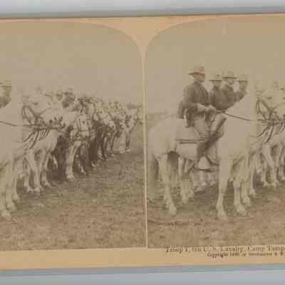 o – “Troop I, 6th US Calvary, Camp Tampa, Florida, USA”