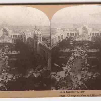 h – “Paris Exposition 1900 x2931 Champs de Mars and Water Palace”
