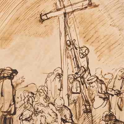 Descent from the Cross from the Reichdruckeri Facsimile