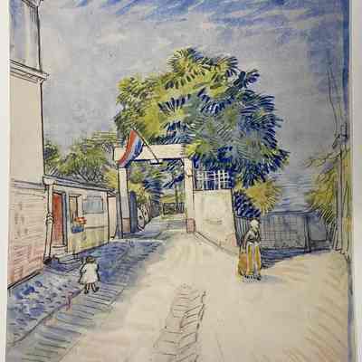 Entrance to the Moulin de la Galette