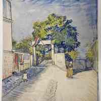 Facsimile of Entrance to the Moulin de la Galette