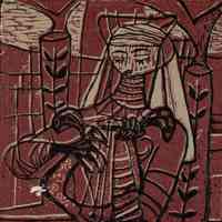 Mujer con Lira (Woman with Lyre)