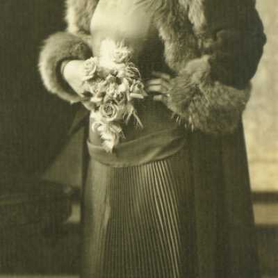 Woman Wearing Fur-trimmed Coat