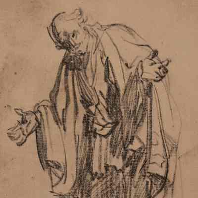 Facsimile of Alter Mann mit ausgebreiteten Armen (Old Man with his Arms Outstretched)