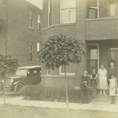 Family and Auto Outside of Home