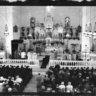 Interior of Catholic Church