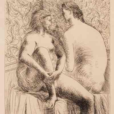 Deux femme nues II (Two Female Nudes)