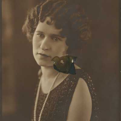 Young Woman with Short Hair