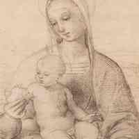 Die Madonna mit dem Granatapfel (Madonna of the Pomegranate) from the Albertina Facsimile