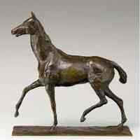 Cheval Marchant au Pas Relevé (Horse Walking with Raised Hoof)